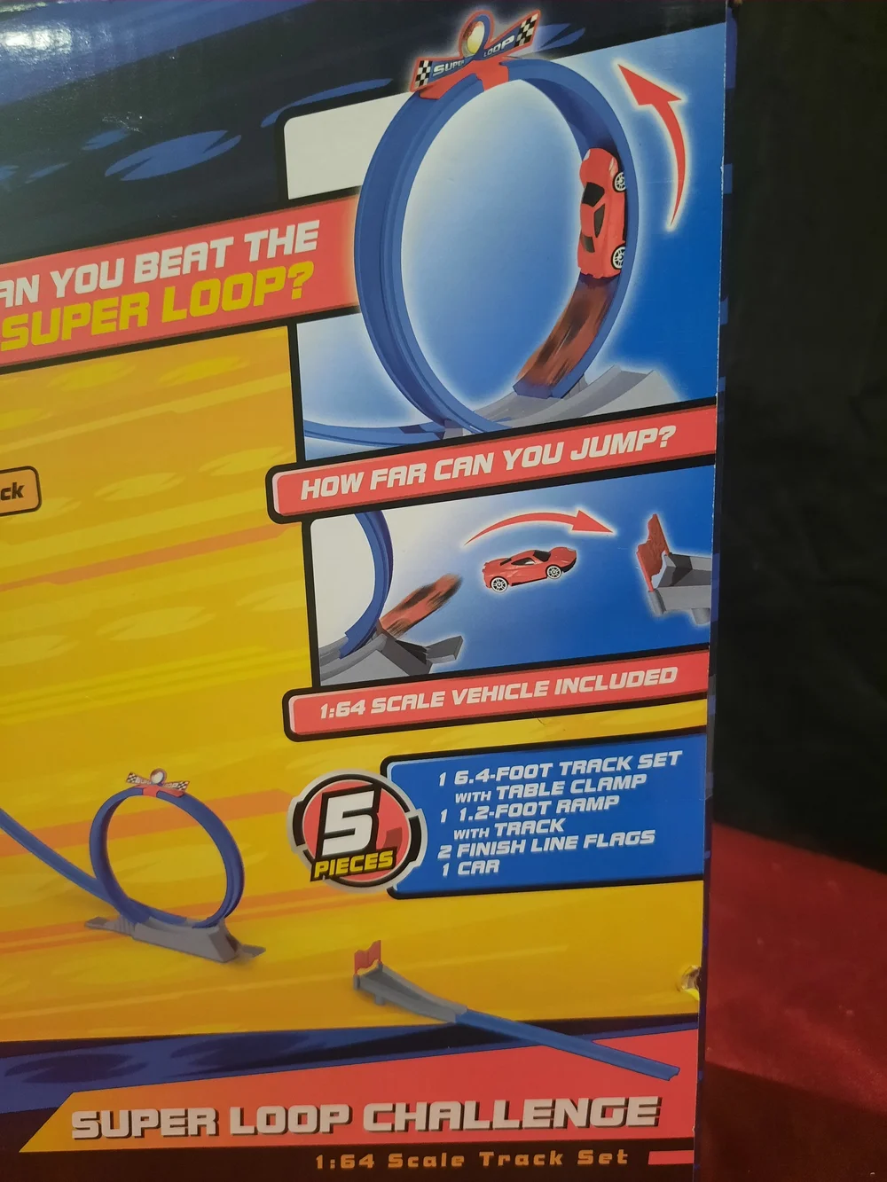 Adventure Force Super Loop Challenge Track Car Set
